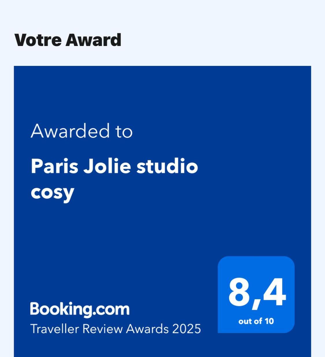 Paris Jolie Studio Cosy ภายนอก รูปภาพ